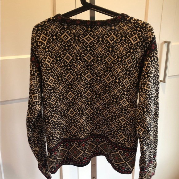 Nomadic Traders Black and Cream Geometric Cardigan - Picture 8 of 9